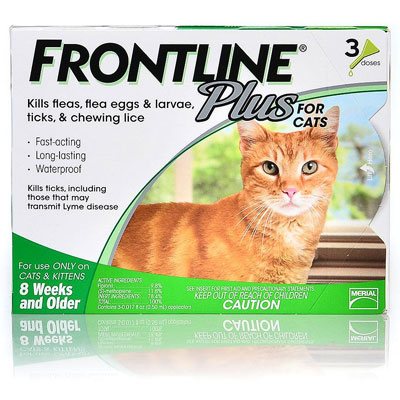 Frontline Plus For Cats 6 Doses