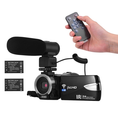 Videocámara portátil multifuncional con cámara de video digital 1080P FHD