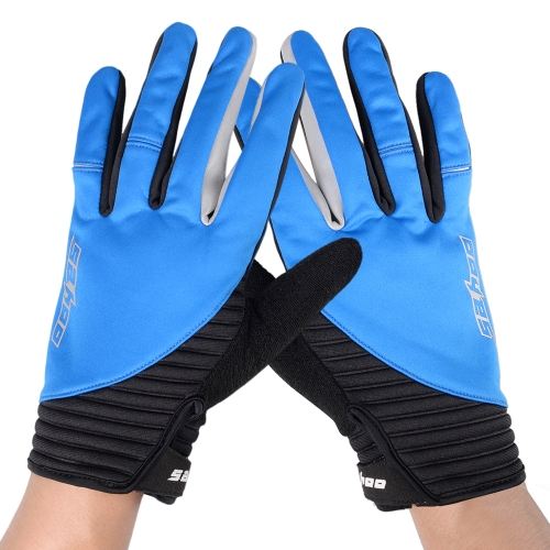 SAHOO Winter Outdoor Full Finger Windproof Touchscreen Cycling Gloves for Men Women