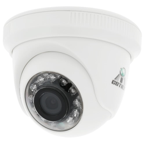 COTIER 960P AHD CCTV de la bóveda de la cámara 3.6mm 1/3 '' CMOS de 1,3 MP CUT-IR 12 IR Lámparas Sistema de visión nocturna de interior PAL Seguridad para el Hogar