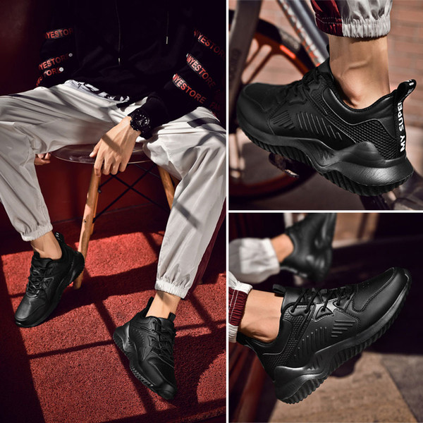 Jonewu 2019 Hot men's mesh shoes cool breathable casual fashion comfortable men's shoes autumn big specials