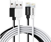 ADATA Apple Series - Lightning-Kabel - Lightning (M) bis USB (M) - 2,0m - Schwarz (AMFIPL-200CM-CBK)