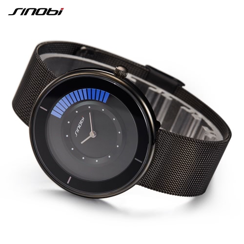 SINOBI Fashion Casual Watch 3ATM Water-resistant Quartz Watches Men Wriswatches Male