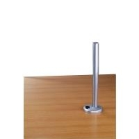 Lindy Desk Clamp Pole - Montagekomponente (C-Klammer, Montagestange) für LCD-Display/Notebook - Grau, Silber - Tischmontage - für P/N: 40695, 40696, 40697 (40962)