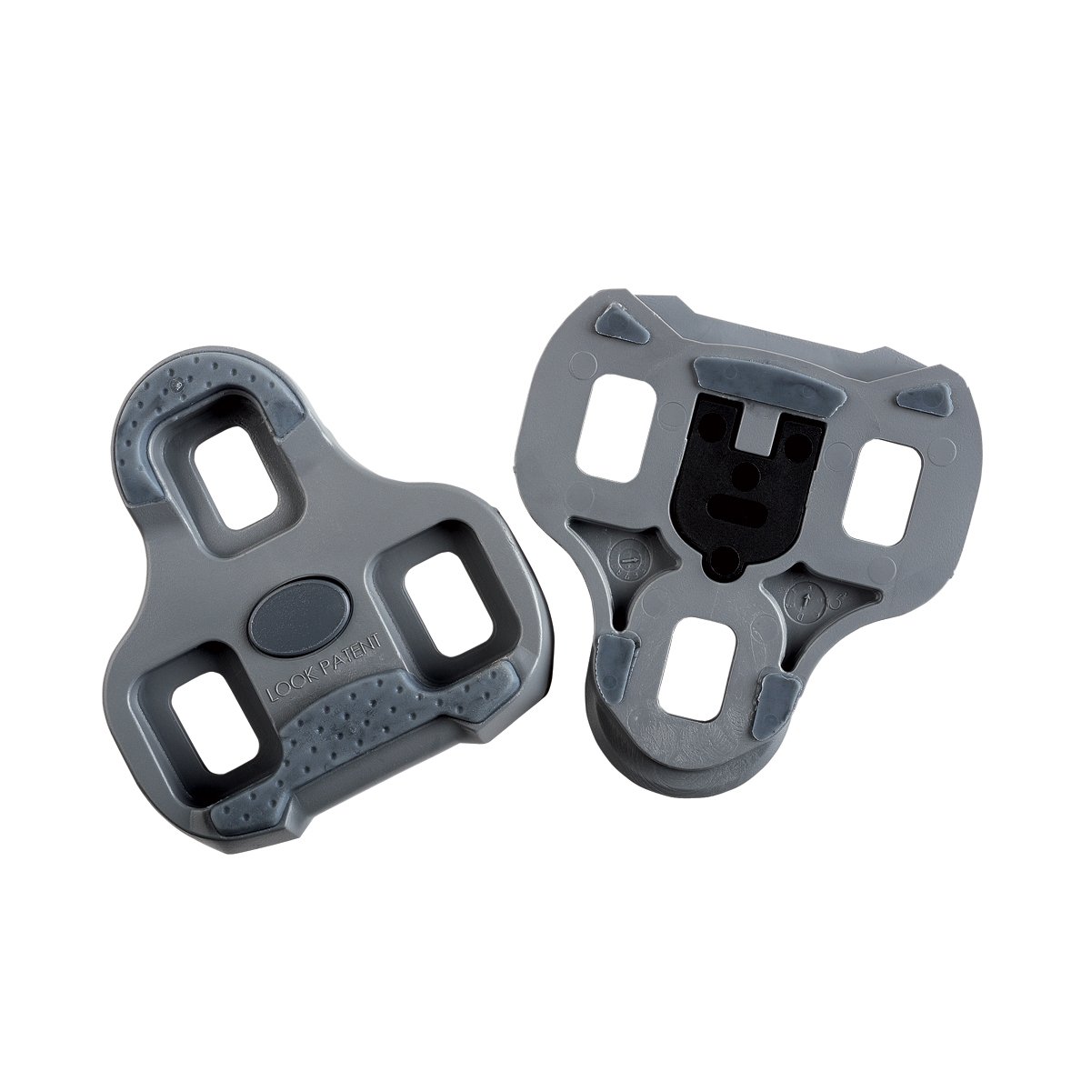 LOOK KEO Grip Pedal Cleats-Grey-4.5 Degrees