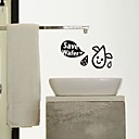 stickers muraux autocollants de mur, salle de bains modernes les pvc stickers muraux