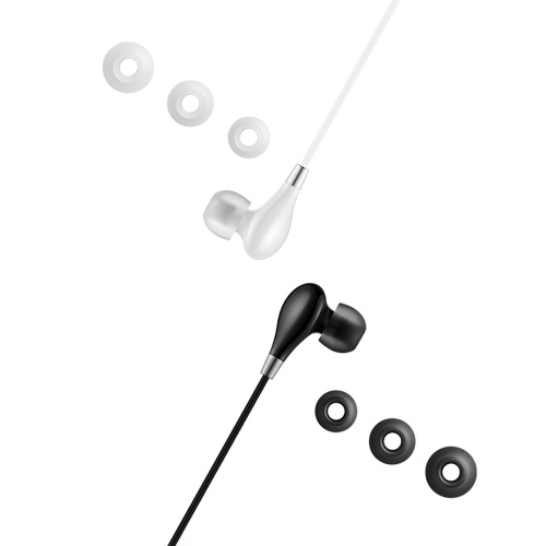 Meizu ME20 Auricular con micrófono estéreo de sonido en la oreja en el cable de control remoto 3.5 mm auriculares Auriculares