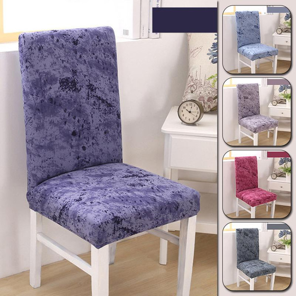 Universal Size Chair Cover Printed Spandex Seat Case Stretch Chair Case Elastic Slipcover Restaurant Banquet Hotel Home Decorate
