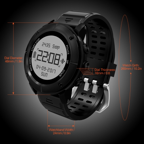 Uwear UW80 Outdoor Smart Sport GPS Watch