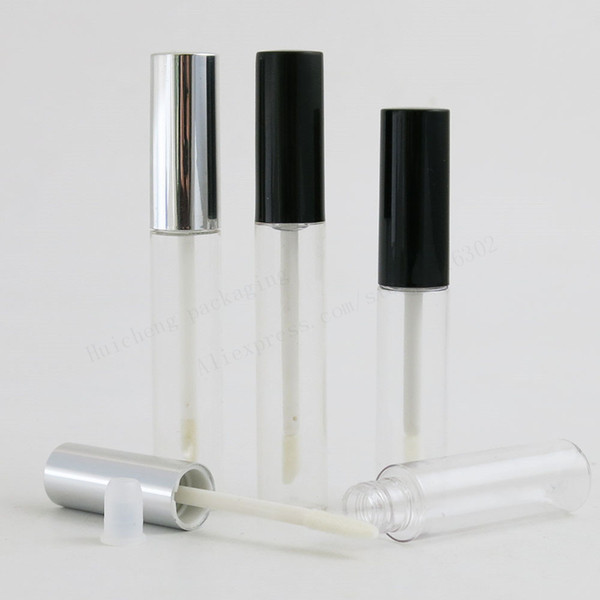 100 x 8ml 10ml empty Lipstick tube Lip balm container bottle gloss tube/brush/cap