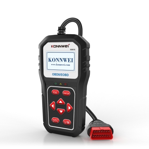 KONNWEI KW818 Lecteur de code automatique d'outil de scanner de voiture universel OBDII