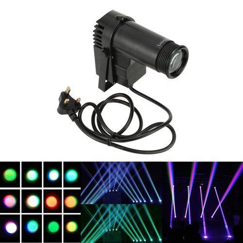 90-240V 15W 6 Channel DMX512 Sound Control Auto-play RGBW Color Changing Beam LED Stage Light Lamp for Disco KTV Club Party