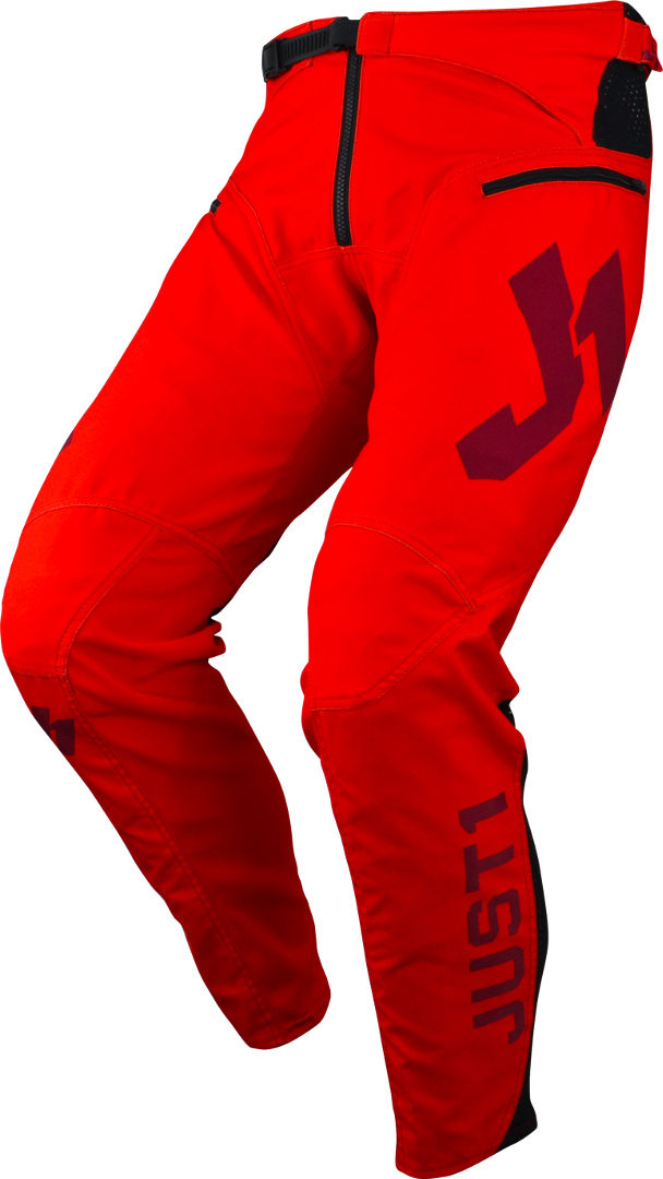 Just1 J-Flex Bicycle Pants, red, Size 34, red, Size 34