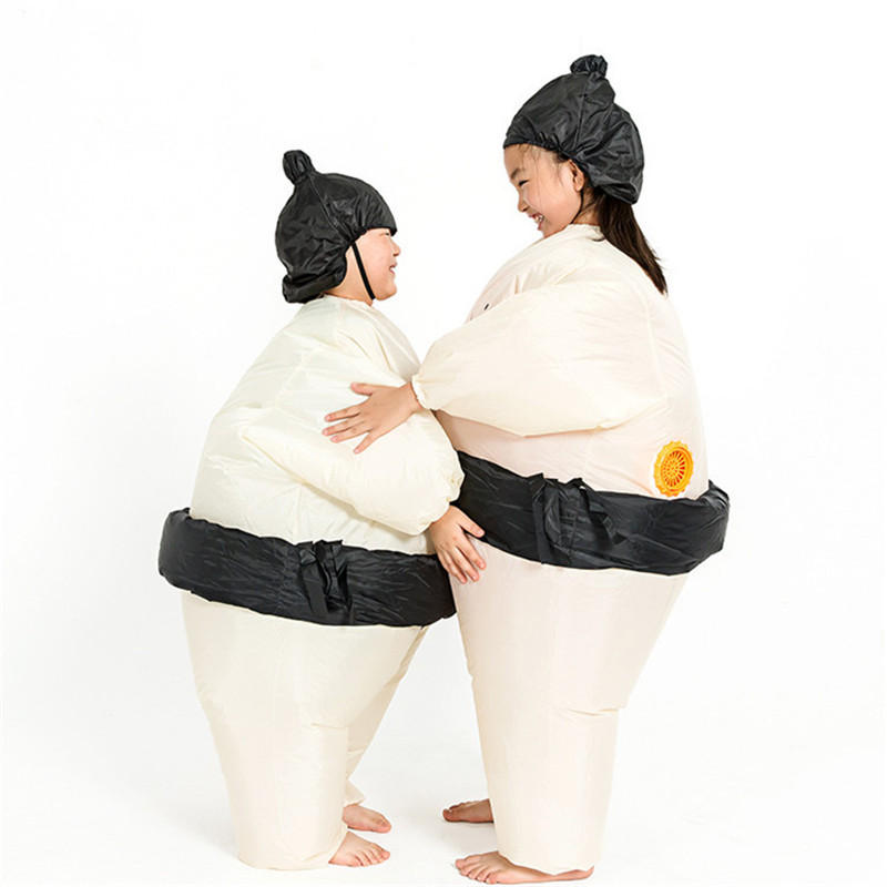Sumo Inflatable Costume Carnival Party Fancy Animal Clothing For Children