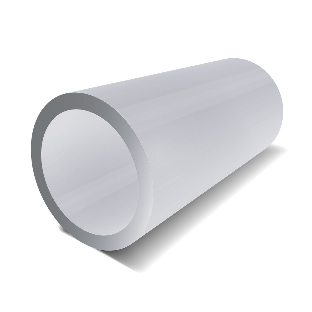 6 in x 1/4 in - Aluminium Round Tube - 5000 mm