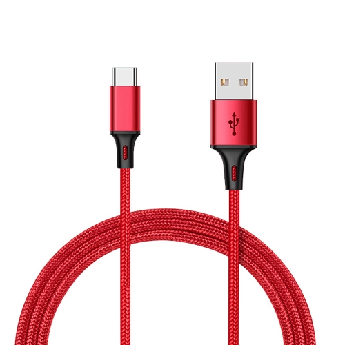 High-quality Nylon Braided Type-C Data Cable Fast Charge Stable Data Transmission Charging Cable for Samsung Galaxy S9 S8 Note 8 LG V30 G6 G5 OnePlus 5 3T