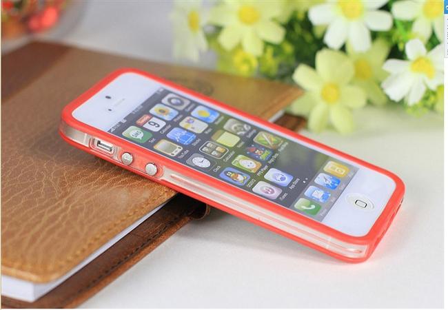 For Iphone 6 Case Iphone 6 Plus Mat PC+TPU Soft Clear Transparent Gel Cover Cases For iphone 5 5S 4S Galaxy S6 S5 S4 Not 4 3 Bumper Case