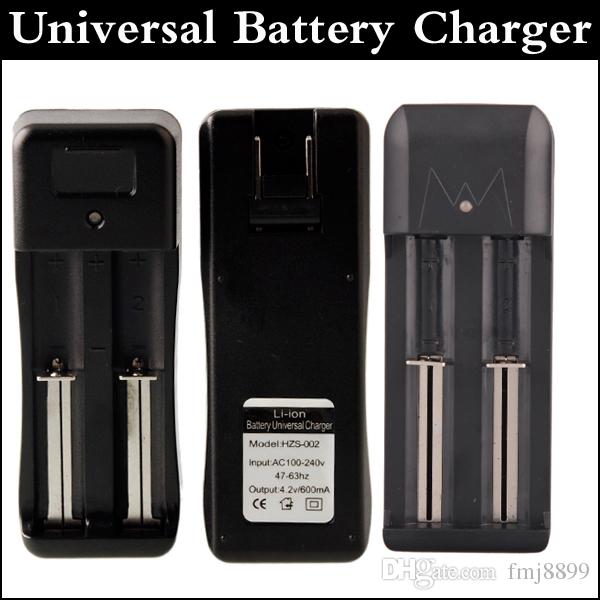 Dual Slots Universal charger 18650 18350 Charger for Rechargeable Li-ion Battery Universal Charger dual charger 18650 18350 Battery via DHL