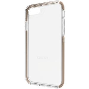 Gear4 D3O Piccadilly - Hintere Abdeckung für Mobiltelefon - D3O, Thermoplastisches Polyurethan (TPU) - klar, Gold - für Apple iPhone 7