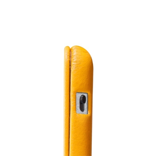 Cuero magnética inteligente cubrir protectora caso Stand para iPad mini Orange ultrafina dormir para despertar